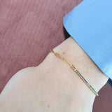 Blake Bracelet in Blue and Gold