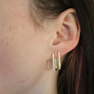 Mira Gold Earrings