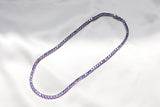 Violet Tennis Necklace