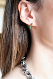 Mini Harper Earrings Green