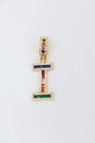 Rainbow Alphabet Pendant