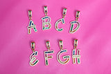 Rainbow Alphabet Pendant