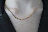 Blake Necklace in Gold and Black