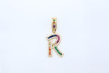 Rainbow Alphabet Pendant