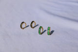 Mini Harper Earrings Green