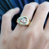 Evil Eye Signet Ring