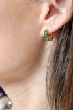 Mini Harper Earrings Green