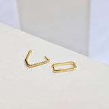 Mira Gold Earrings